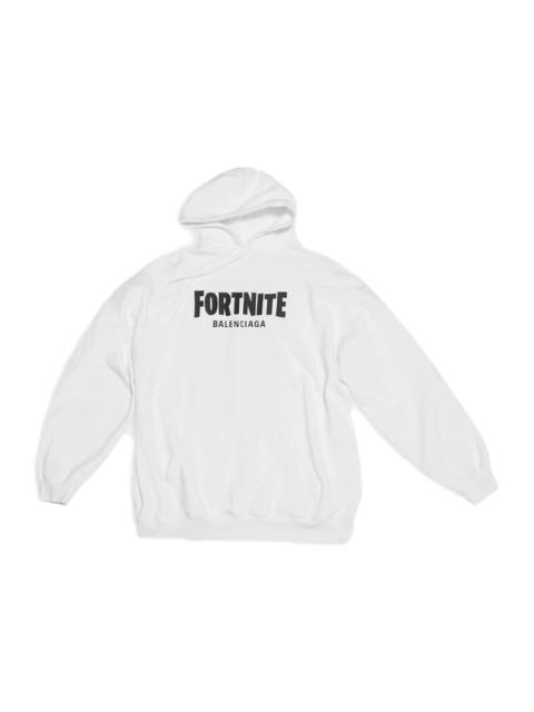 BALENCIAGA Fortnite©2021 Hoodie Medium Fit in White