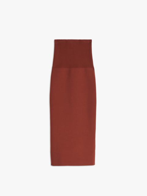 VB Body Midi Skirt in Brown