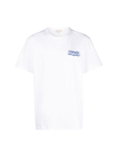 Alexander McQueen logo-print cotton T-Shirt