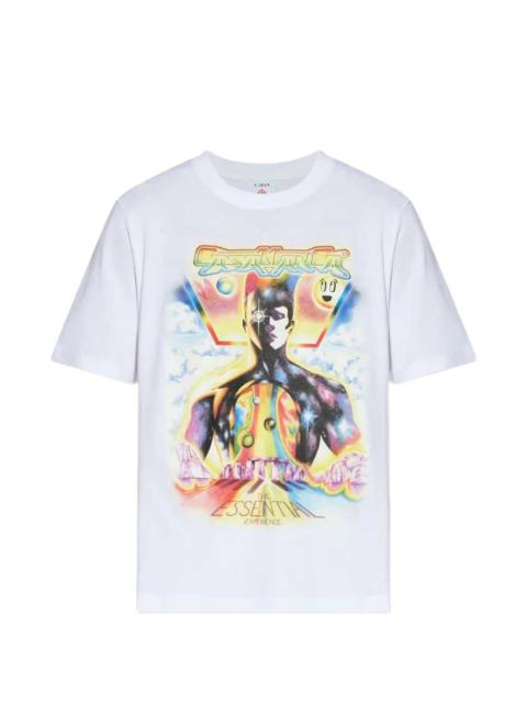 CASABLANCA graphic-print cotton T-shirt