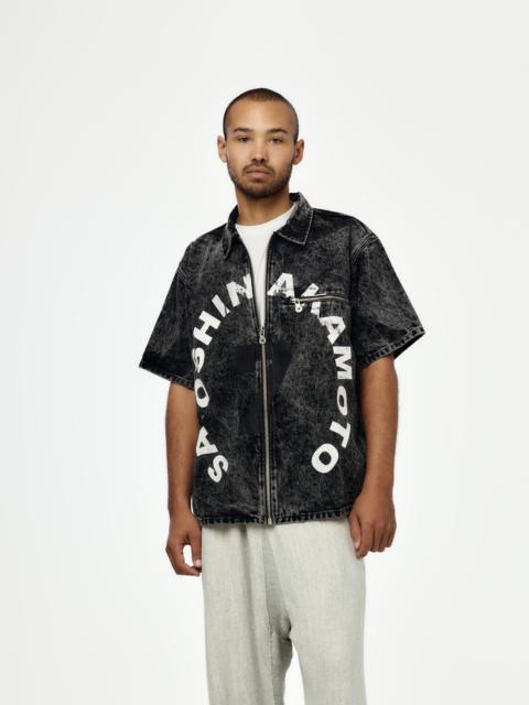 SATOSHI NAKAMOTO #7 MOTO FULL ZIP (WASHED BLACK)