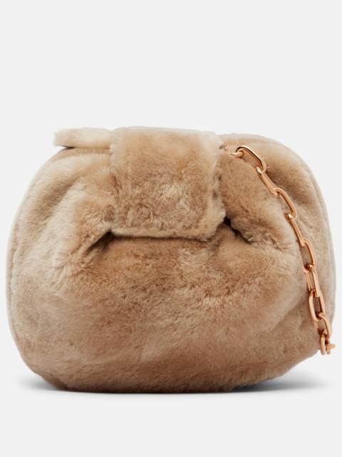 GABRIELA HEARST Demi Small shearling clutch