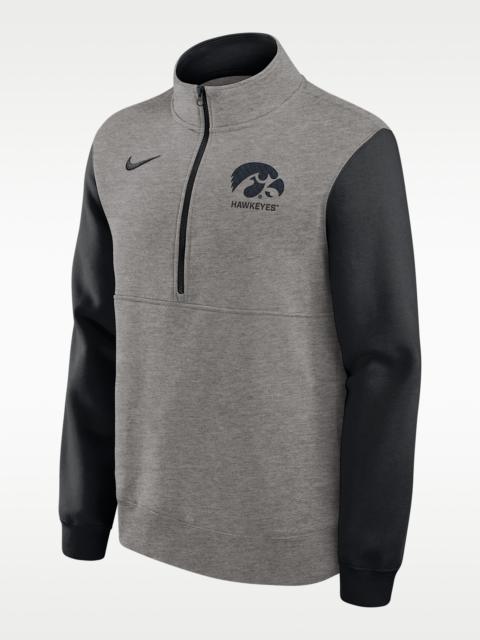 Nike Iowa Club Men's Nike College 1/2-Zip Crew