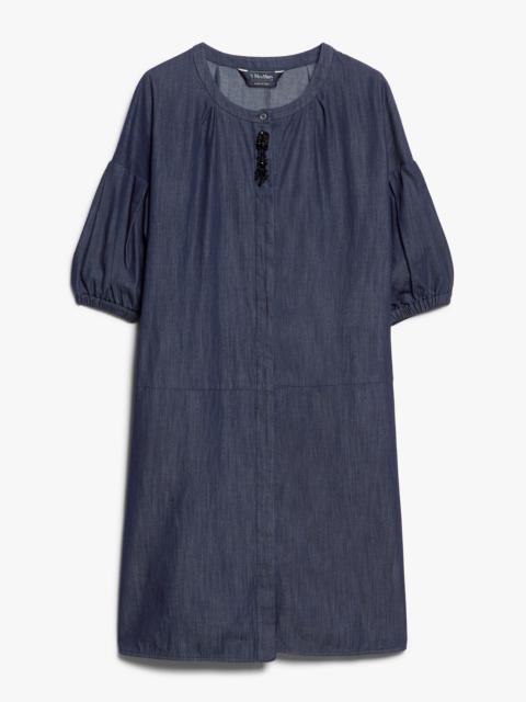 Max Mara MERINGA Short, lightweight denim dress