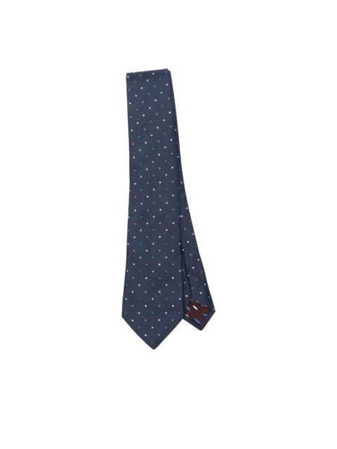 Paul Smith polka-dot silk tie
