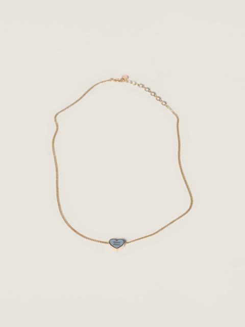 Miu Miu Metal necklace