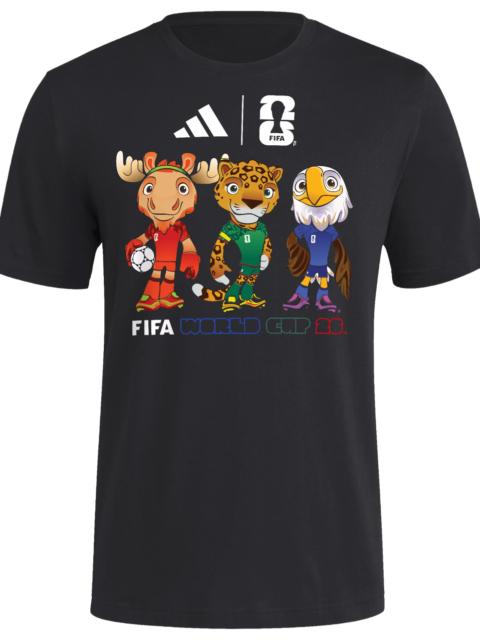 adidas adidas Mens adidas Mascotte World Cup '26 T-Shirt