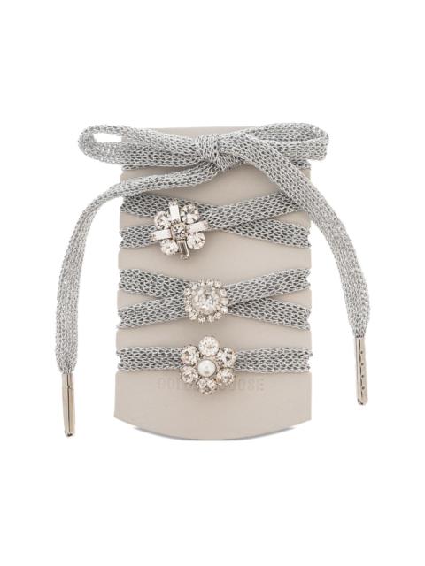 Golden Goose crystal-appliqué shoelaces