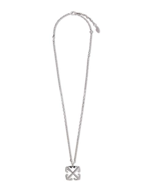 Off-White Arrow Pendant Necklace