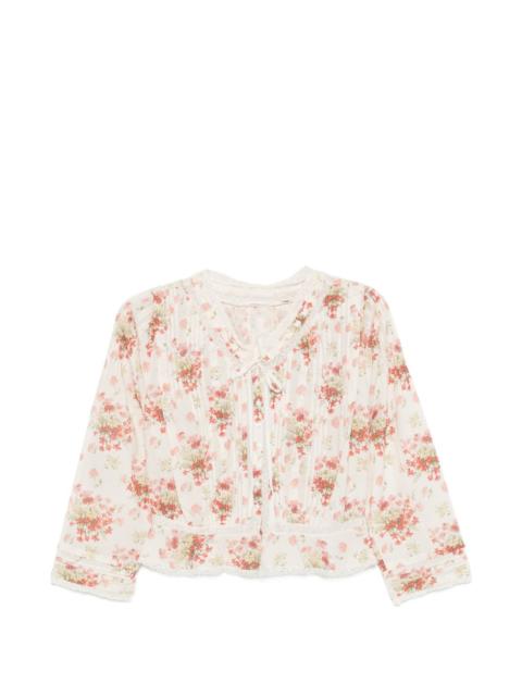 DÔEN Hillock lace blouse