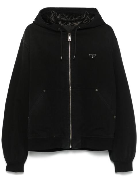 Prada Denim Hooded Jacket