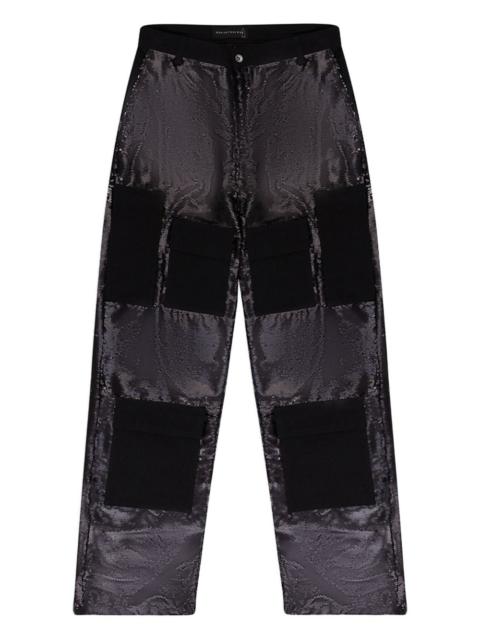 WHO DECIDES WAR sequin pocket trousers