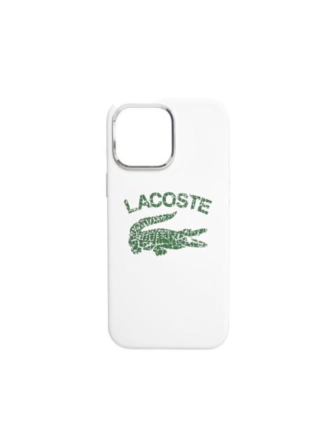 LACOSTE logo-detail iPhone 16 Pro Max case