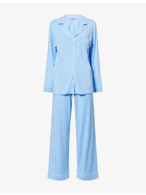 eberjey Gisele Long-Sleeve Modal-Jersey Pyjama Set
