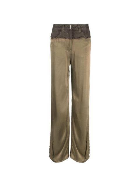 Givenchy VISCOSE TROUSERS WITH WRINKLED EFFECT | suitnegozi