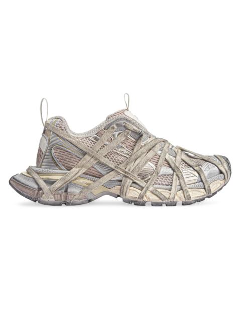 BALENCIAGA Women's 3XL Extreme Lace Sneakers - Light Beige