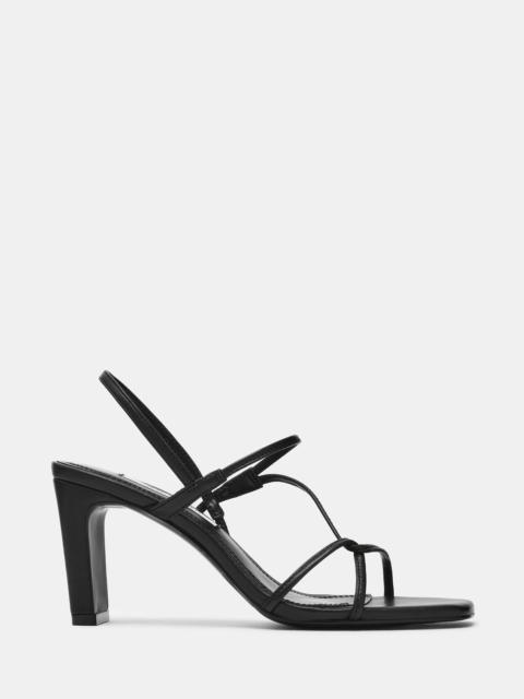 STEVE MADDEN VINETIA BLACK LEATHER