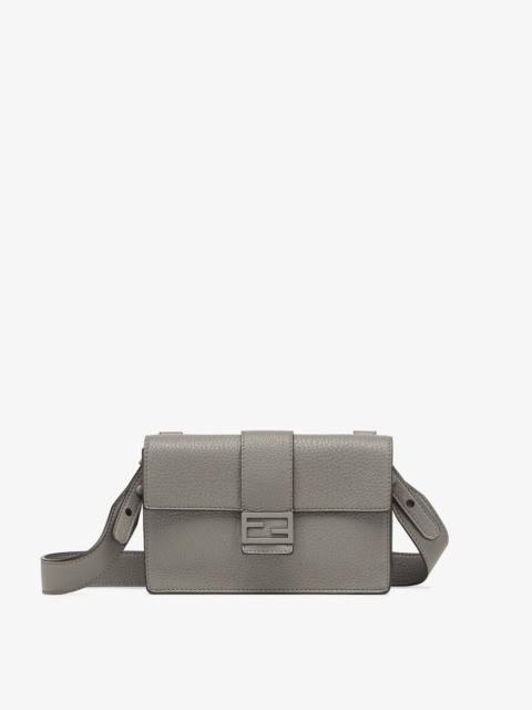 FENDI Gray leather bag