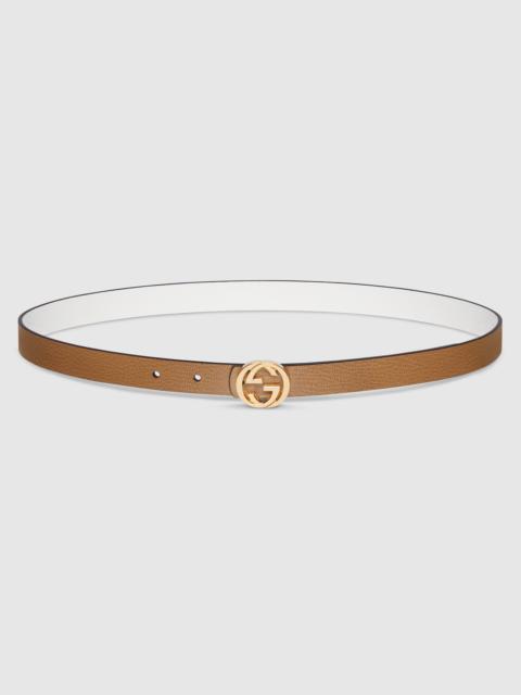 GUCCI Reversible thin belt