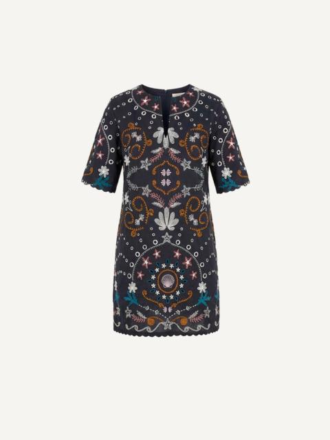 Cleobella MISCHE MINI DRESS | BLACK