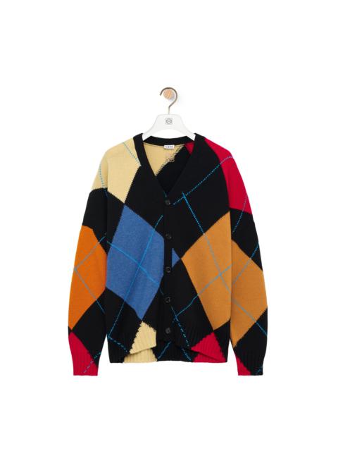Loewe Argyle cardigan in cashmere