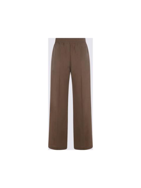Brunello Cucinelli Brown Cotton Pants