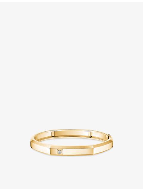 MESSIKA Moderniste Medium 18ct Gold And 0.05ct Diamond Bracelet