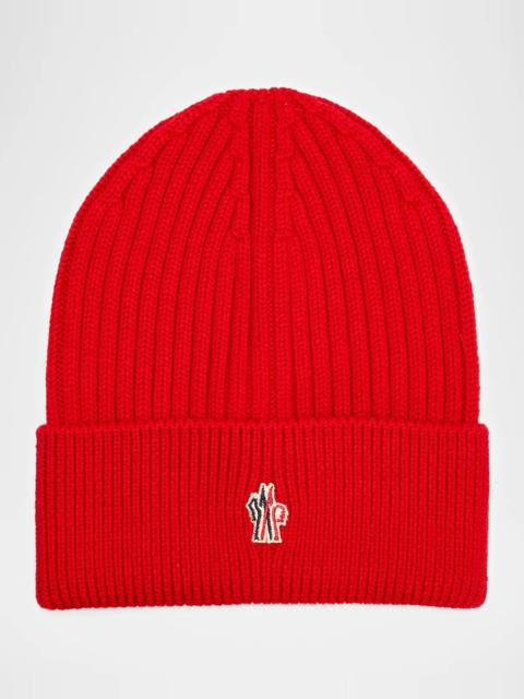 Marni Men's Ribbed Virgin Wool Beanie
