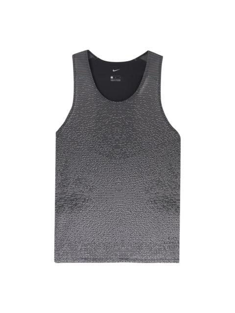 Nike Nike Running Run Division Pinnacle Tank 'Grey Black' DA1297-010