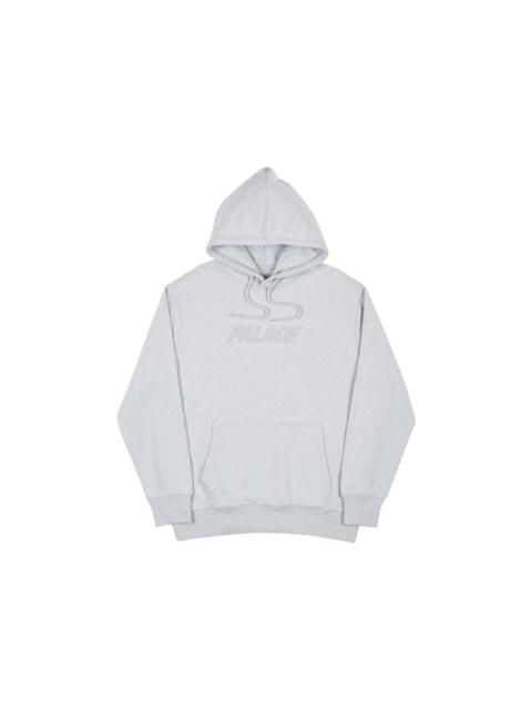 PALACE Palace Jumbo Ferg Hood Grey Marl