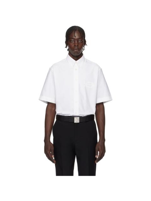 Givenchy White Short Sleeve Shirt