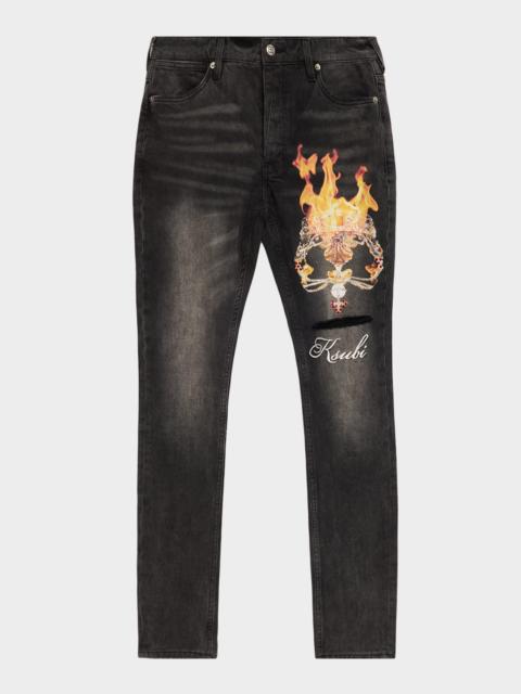 Ksubi Men's Van Winkle Asher Slim Fit Jeans