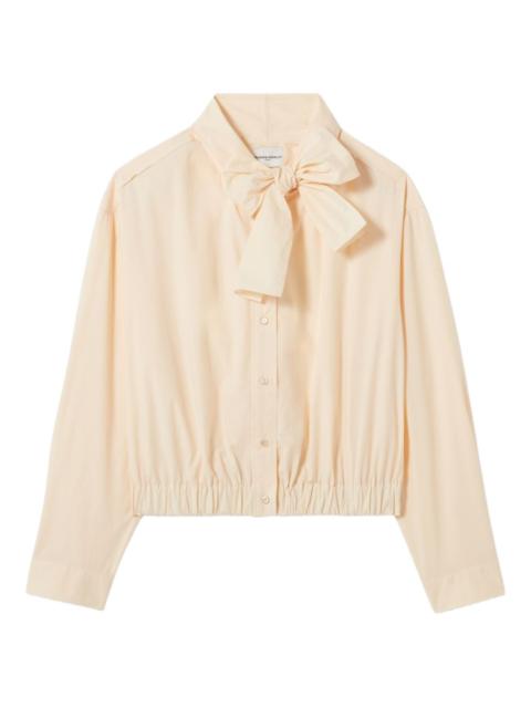 Claudie Pierlot bow-detail button shirt