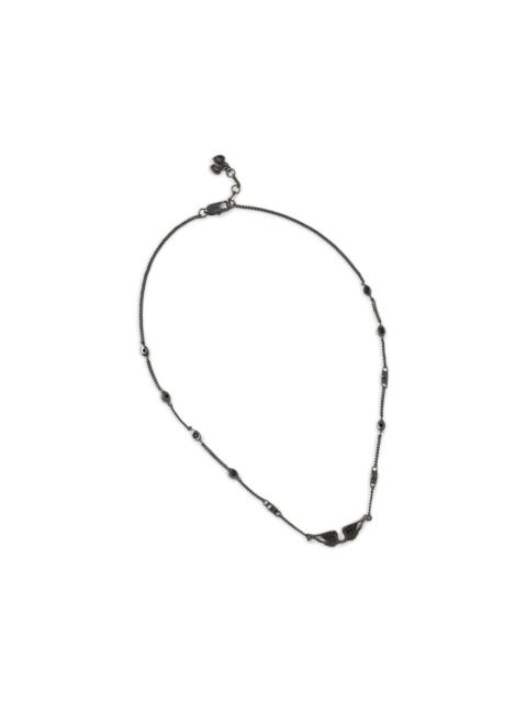 Zadig & Voltaire crystal-embellished chain necklace