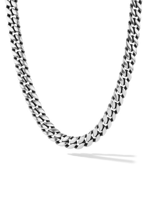 DAVID YURMAN Men's Curb Chain Necklace in Sterling Silver, 11.5mm - Silver