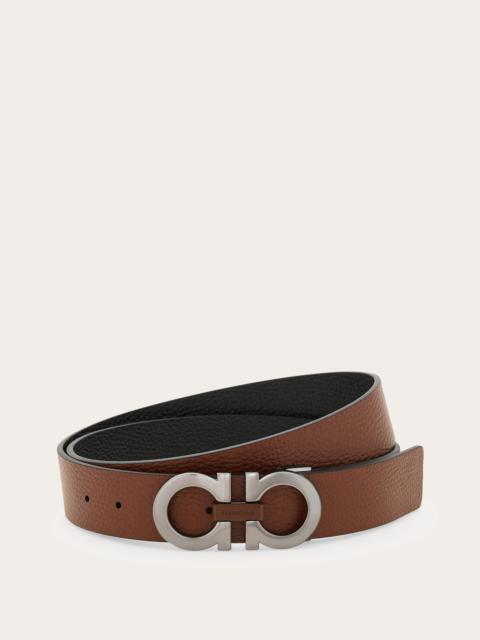 FERRAGAMO Gancini reversible and adjustable belt