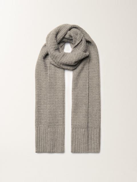 FABIANA FILIPPI Wool and silk scarf with sequins
