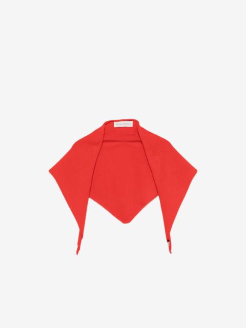 extreme cashmere Bandana triangular-shape scarf