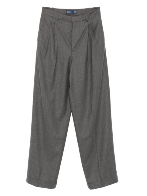 Polo Ralph Lauren pleated-cuffed trousers