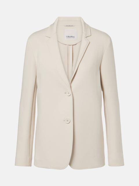 'S Max Mara Matollo cotton-blend jersey blazer