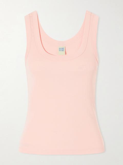 FLORE FLORE Hillie Organic Cotton-jersey Tank