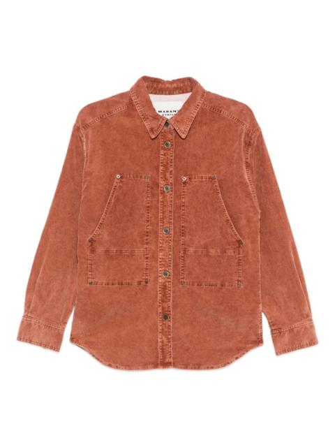 Isabel Marant Étoile Oriana corduroy shirt jacket