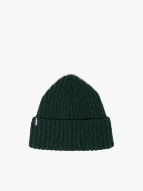 BILLIE TARTAN GREEN WOOL BENIE HAT