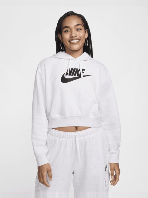 Nike Sportswear Club Fleece Women's Oversized Crop Graphic Hoodie