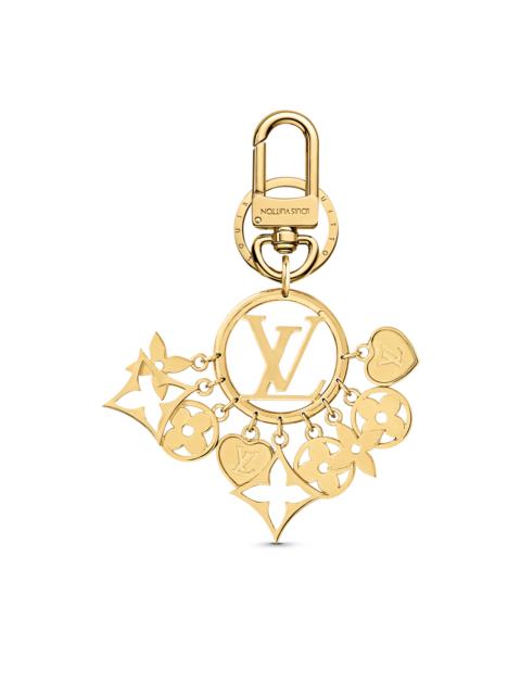 Louis Vuitton LV Circle Twinkling Keyring And Bag Charm