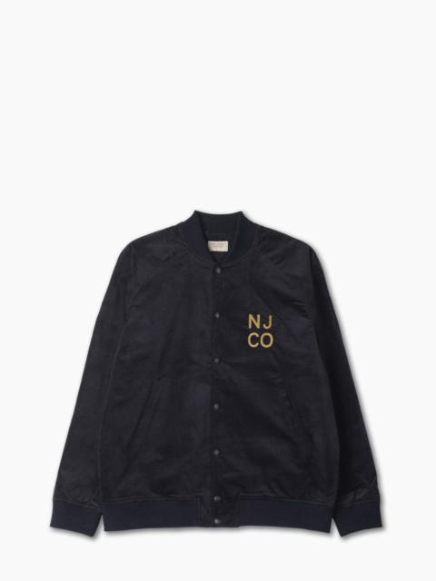 Nudie Jeans MARK VELVET JACKET NAVY | REVERSIBLE