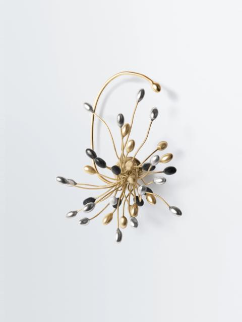 Lemaire SEEDS SINGLE EARRING IN BRASS