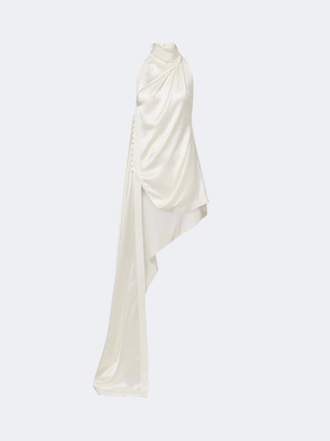 DANIELLE FRANKEL Bridal Maude silk crêpe back satin top