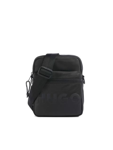 BOSS logo-embossed shoulder bag