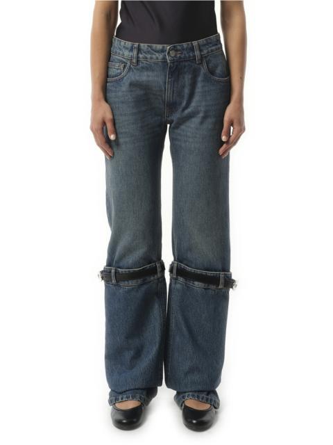 COPERNI Hybrid Denim Pants in Blue Vintage